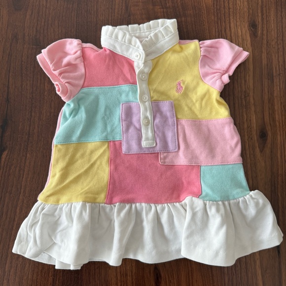 Ralph Lauren Baby Girl Patchwork Dress (3m) - Picture 1 of 3